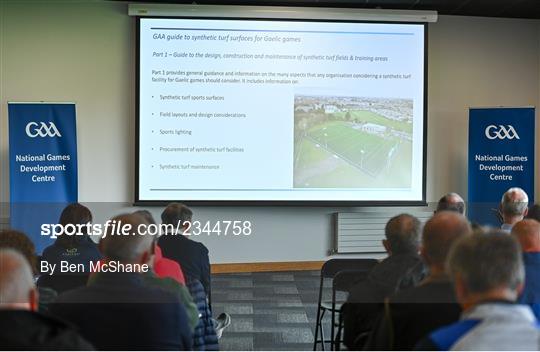 GAA Launch of the new 2022 Edition of GAA Synthetic Pitch Standards
