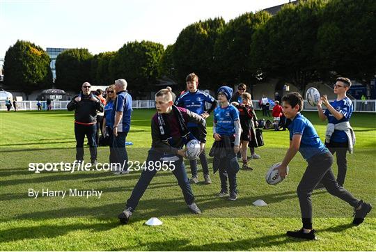 Activities at Leinster v Cell C Sharks - United Rugby Championship