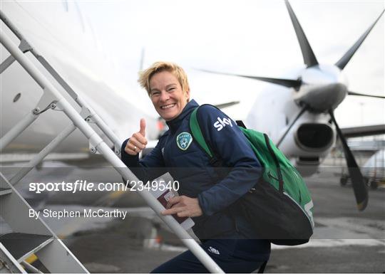 Republic of Ireland Women Travel to Glasgow