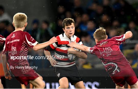 Half-time Minis at Leinster v Munster - United Rugby Championship