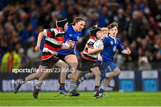 Bank of Ireland Half-time Minis at Leinster v Munster - United Rugby Championship