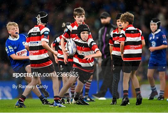 Bank of Ireland Half-time Minis at Leinster v Munster - United Rugby Championship