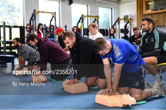 Leinster Rugby and the Irish Heart Foundation CPR Training