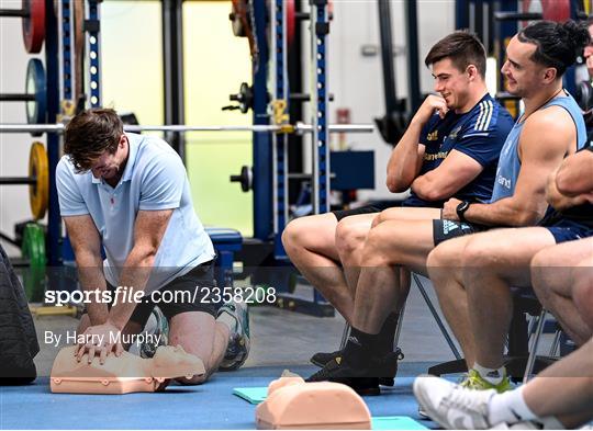Leinster Rugby and the Irish Heart Foundation CPR Training
