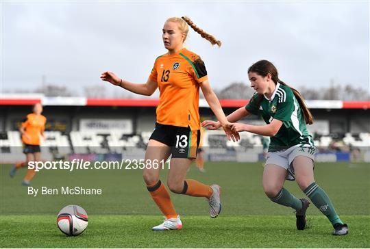 Republic of Ireland v Northern Ireland - 2022/23 UEFA Women's U17 European Championship Qualifiers Round 1