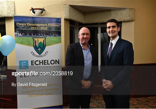 Wicklow GAA Player Development Partnership with Echelon Data Centres