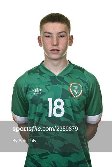 Republic of Ireland U16 Squad Portrait Session