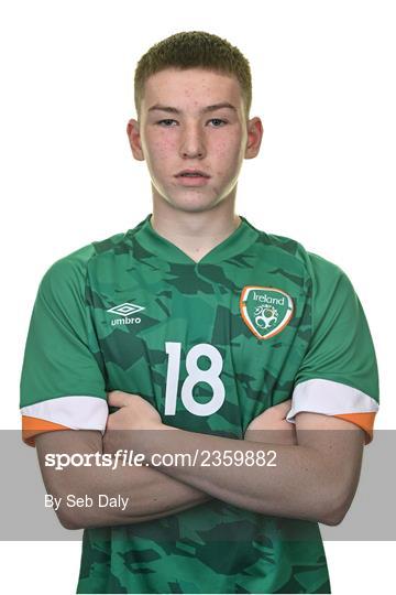 Republic of Ireland U16 Squad Portrait Session