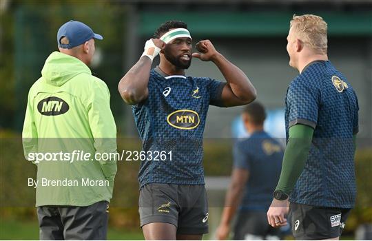 South Africa Rugby Squad Training