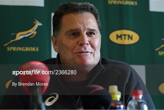 South Africa Rugby Media Conference