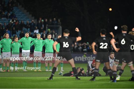 Ireland A v New Zealand All Blacks XV