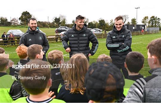 Leinster Rugby Players Join Dundalk RFC Minis for Their Training Session