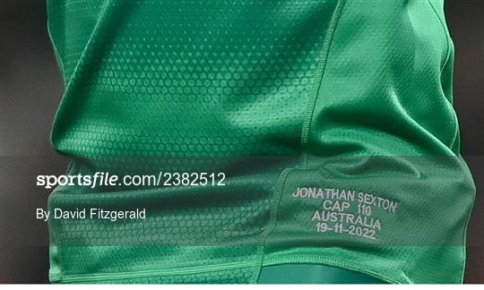 Ireland v Australia - Bank of Ireland Nations Series Ireland v Australia - Bank of Ireland Nations Series