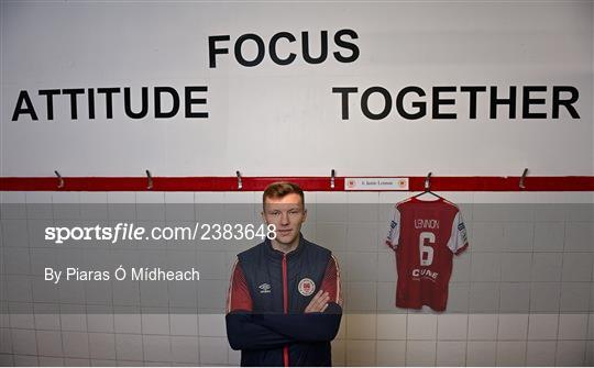 Jamie Lennon Signs New Contract at St Patrick's Athletic Jamie Lennon Signs New Contract at St Patrick's Athletic
