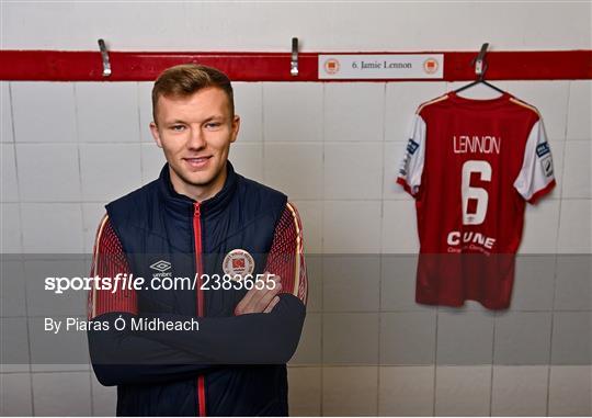 Jamie Lennon Signs New Contract at St Patrick's Athletic Jamie Lennon Signs New Contract at St Patrick's Athletic
