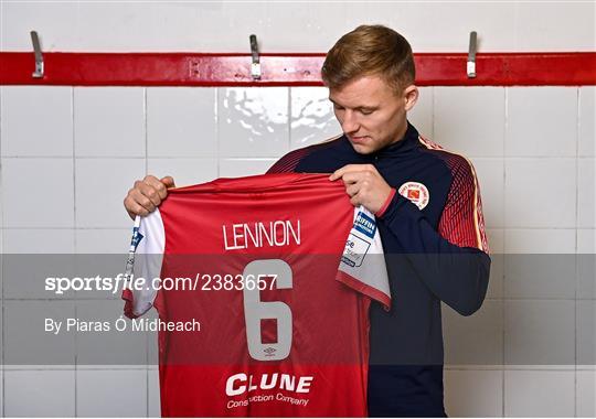 Jamie Lennon Signs New Contract at St Patrick's Athletic Jamie Lennon Signs New Contract at St Patrick's Athletic