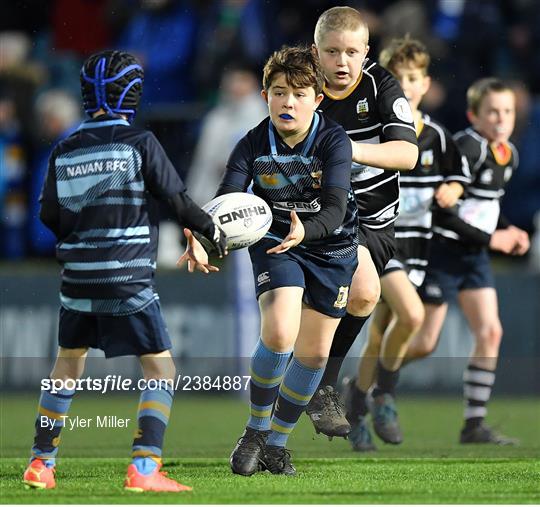 Bank of Ireland Half-time Minis at Leinster v Glasgow Warriors - United Rugby Championship