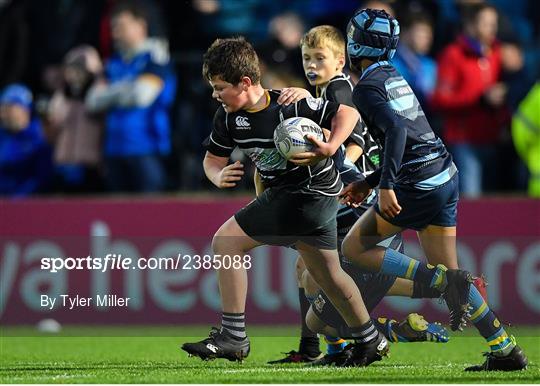 Bank of Ireland Half-time Minis at Leinster v Glasgow Warriors - United Rugby Championship