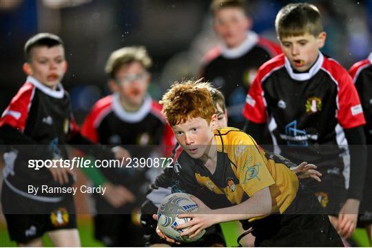Bank of Ireland Half-time Minis at Leinster v Ulster - United Rugby Championship