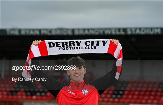 Derry City Unveil New Signing Colm Whelan