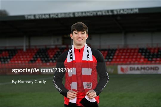 Derry City Unveil New Signing Colm Whelan