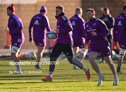 Munster Rugby Squad Training