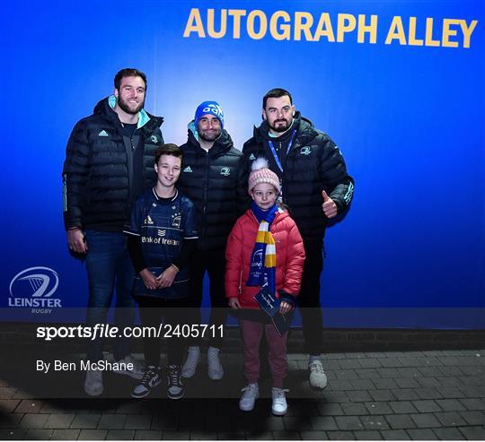 Activities at Leinster v Connacht - United Rugby Championship