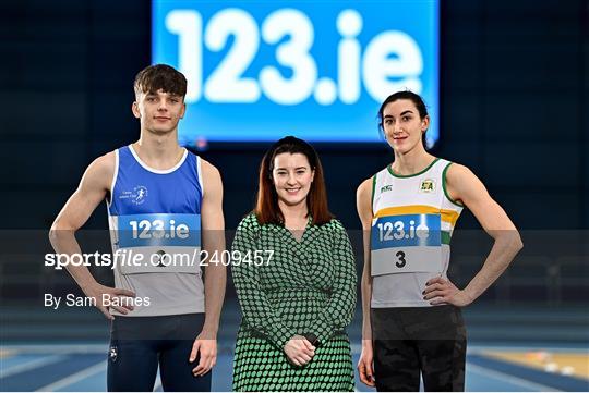 123.ie National Junior and U23 Indoor Championships Media Day