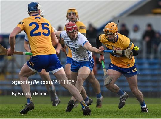 Clare v Waterford - Co-Op Superstores Munster Hurling League Group 1