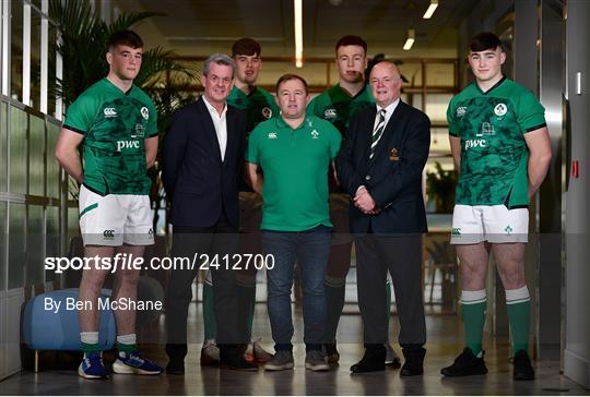Ireland U20s Squad Announcement and Media Day