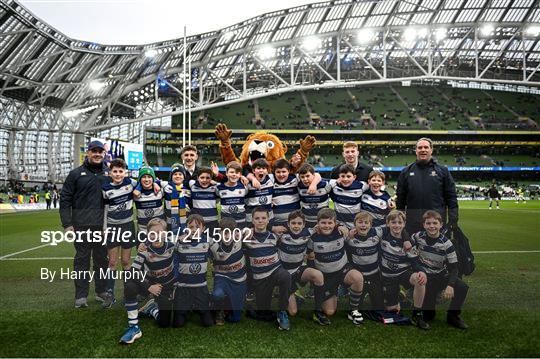 Bank of Ireland Half-time Minis at Leinster v Racing 92 - Heineken Champions Cup