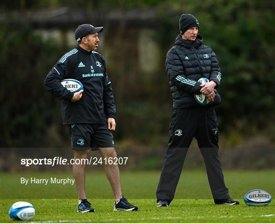 Leinster Rugby Squad Training