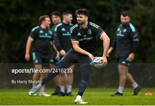 Leinster Rugby Squad Training