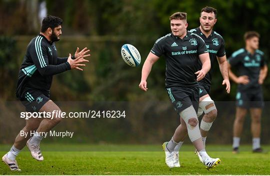 Leinster Rugby Squad Training Leinster Rugby Squad Training