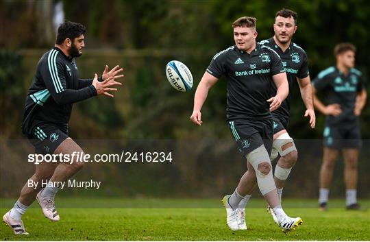 Leinster Rugby Squad Training