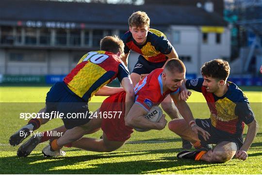 St Fintans High School v CUS - Bank of Ireland Vinnie Murray Cup Semi-Final St Fintans High School v CUS - Bank of Ireland Vinnie Murray Cup Semi-Final