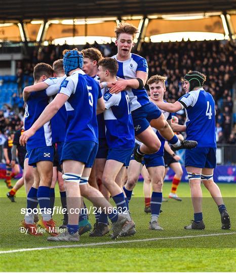 Temple Carrig v St Andrews College - Bank of Ireland Vinnie Murray Cup Semi-Final Temple Carrig v St Andrews College - Bank of Ireland Vinnie Murray Cup Semi-Final