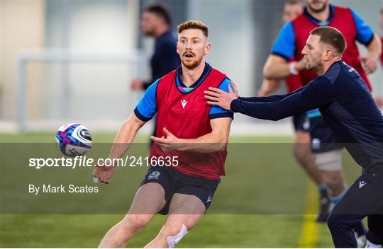 Scotland Rugby Squad Training