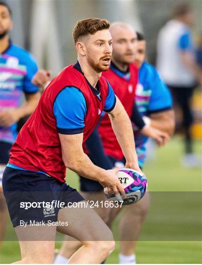 Scotland Rugby Squad Training