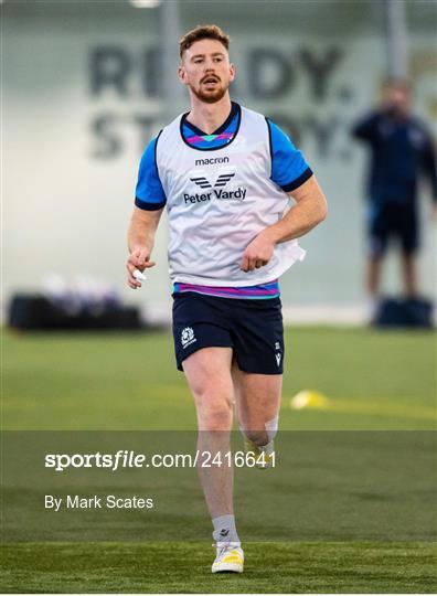 Scotland Rugby Squad Training Scotland Rugby Squad Training