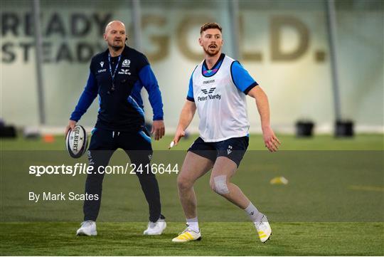 Scotland Rugby Squad Training