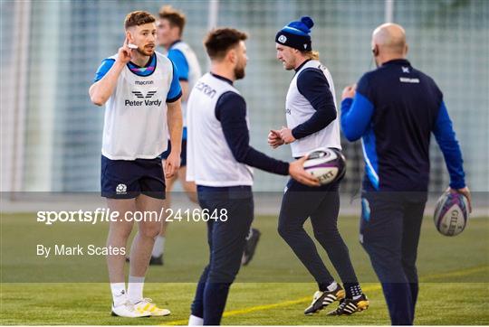 Scotland Rugby Squad Training Scotland Rugby Squad Training