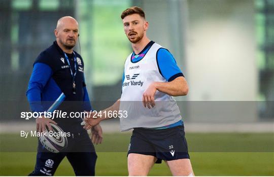 Scotland Rugby Squad Training Scotland Rugby Squad Training