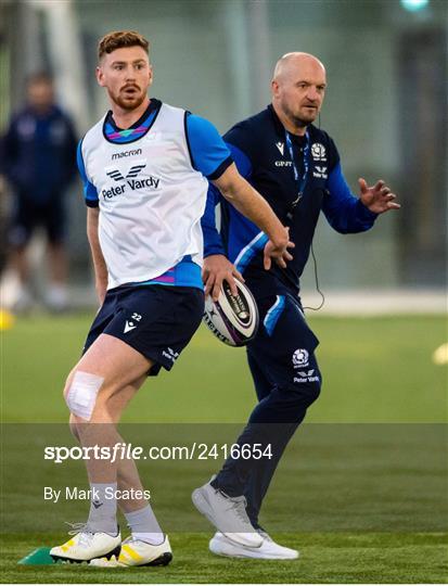 Scotland Rugby Squad Training Scotland Rugby Squad Training