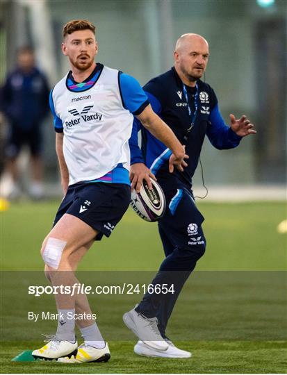 Scotland Rugby Squad Training