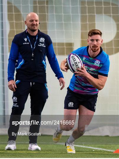 Scotland Rugby Squad Training