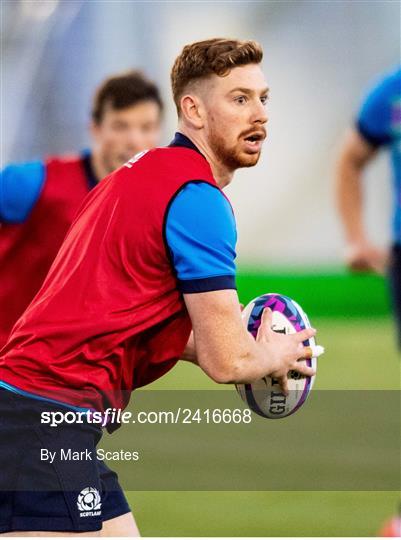 Scotland Rugby Squad Training