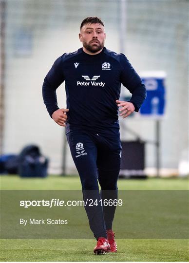 Scotland Rugby Squad Training