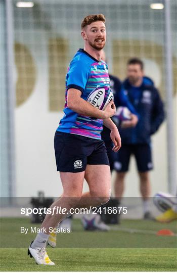 Scotland Rugby Squad Training