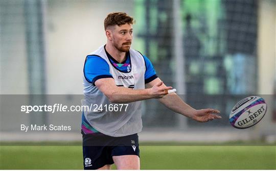 Scotland Rugby Squad Training